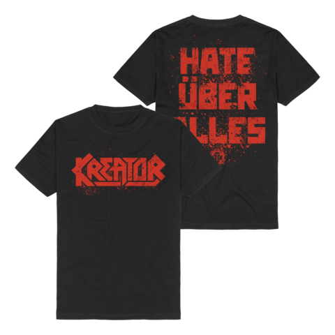 Hate Über Alles Logo by Kreator - T-Shirt - shop now at uDiscover store