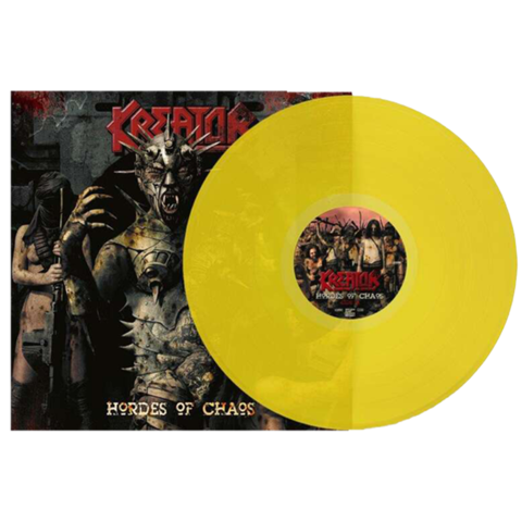 Hordes Of Chaos (Remastered) von Kreator - LP - Yellow Coloured Vinyl jetzt im uDiscover Store