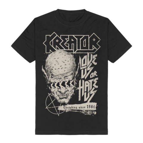 Love Us Or Hate Us by Kreator - T-Shirt - shop now at uDiscover store
