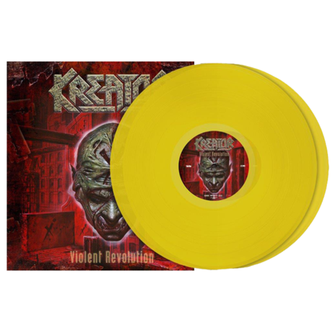 Violent Revolution von Kreator - 2LP - Yellow Coloured Vinyl jetzt im uDiscover Store