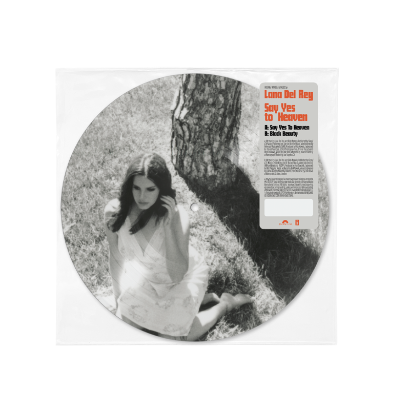 Say Yes To Heaven by Lana Del Rey - Exclusive 7" Picture Disc Vinyl - shop now at uDiscover store