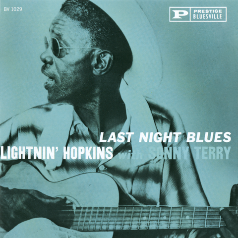 Last Night Blues von Lightnin' Hopkins - LP jetzt im uDiscover Store