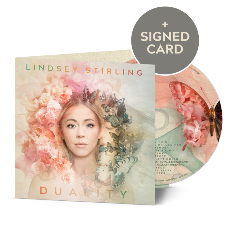 Duality by Lindsey Stirling - CD + Signed Card - shop now at uDiscover store