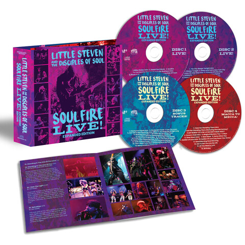 Soulfire Live (4CD) by Little Steven & The Disciples Of Soul - CD - shop now at uDiscover store