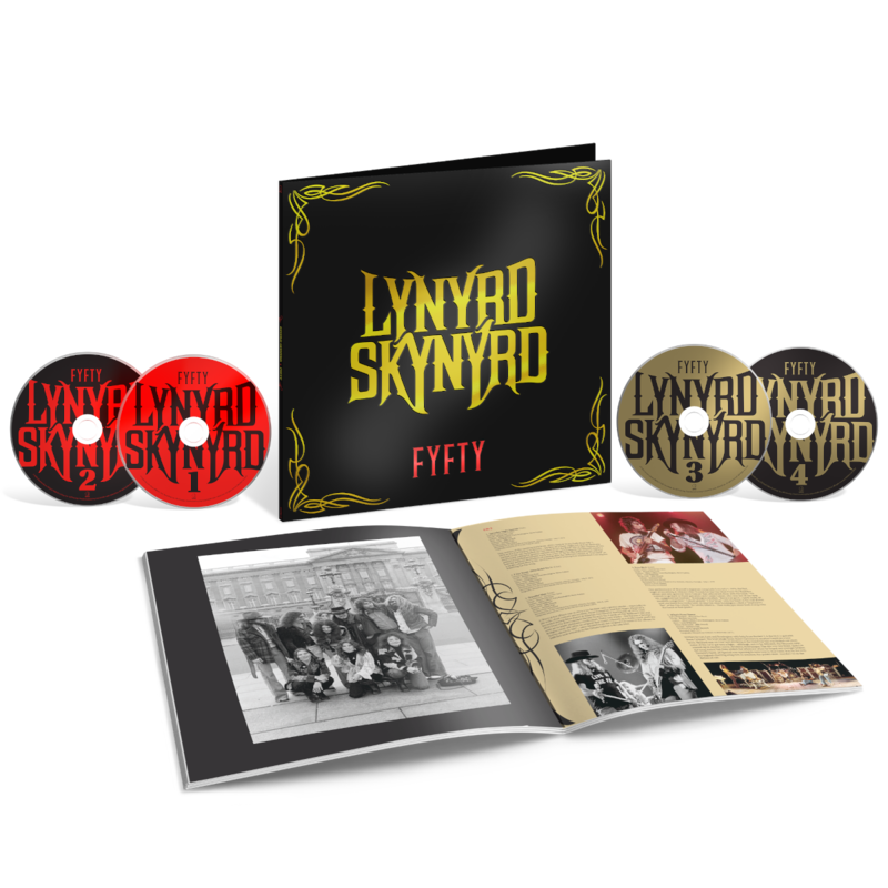 FYFTY von Lynyrd Skynyrd - Super Deluxe Edition 4CD jetzt im uDiscover Store