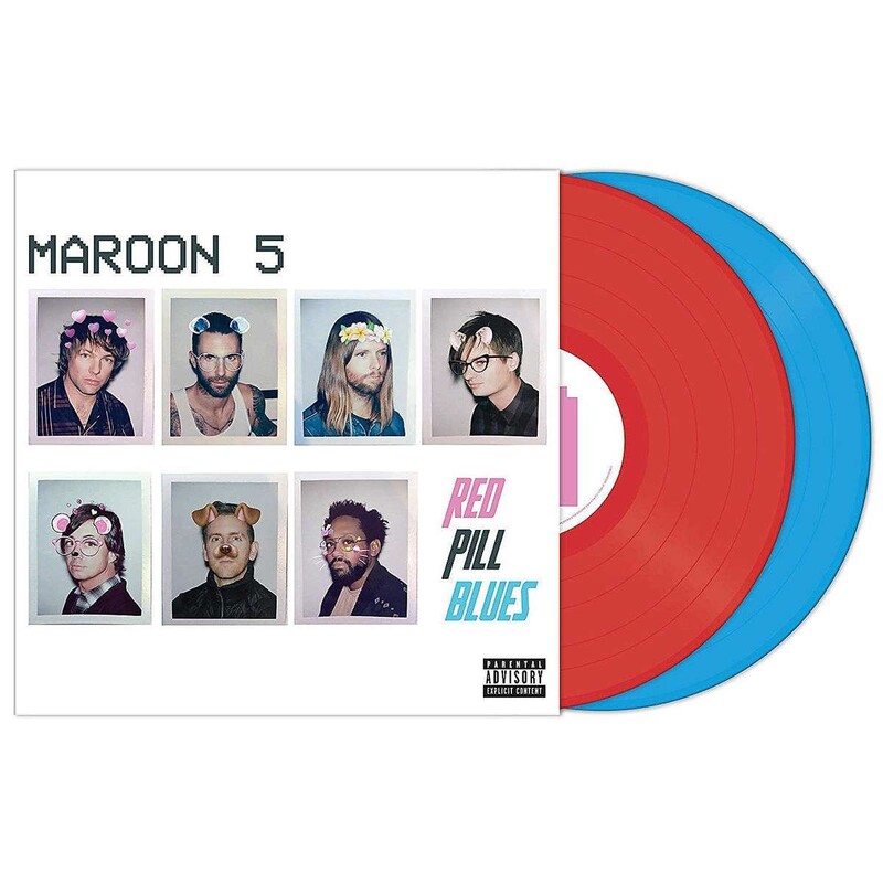Red Pill Blues by Maroon 5 - Tour Edition Coloured 2LP - shop now at uDiscover store