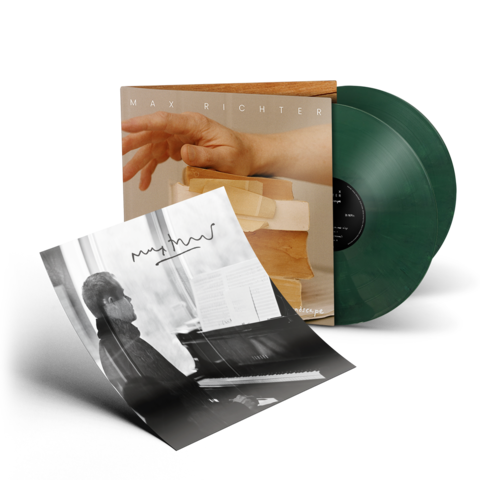 In A Landscape by Max Richter - Exclusive Green Recycled 2LP + Signed Artcard - shop now at uDiscover store
