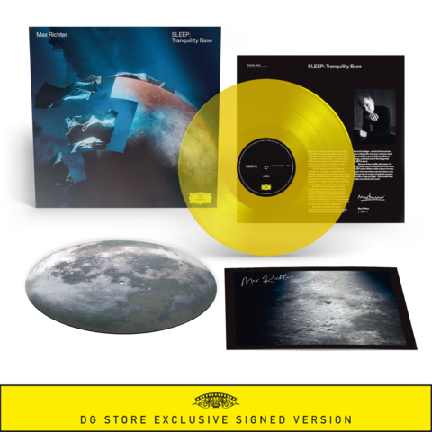 SLEEP: Tranquility Base by Max Richter - Ltd. & Num. Colored Vinyl + Slipmat + signed Art Card - shop now at uDiscover store