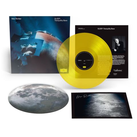 SLEEP: Tranquility Base von Max Richter - Ltd. & Num. Farbige Vinyl + Slipmat  + signierte Art Card jetzt im uDiscover Store