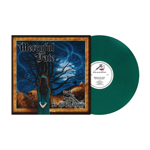 In the Shadows by Mercyful Fate - Ltd. Teal Green Marbled Vinyl + Poster - shop now at uDiscover store