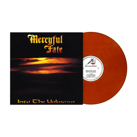 Into the Unknown by Mercyful Fate - Ltd. Iced Tea Marbled Vinyl + Poster - shop now at uDiscover store