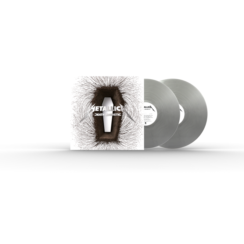 Death Magnetic by Metallica - 2LP - Limited ‘Magnetic Silver’ Coloured Vinyl - shop now at uDiscover store