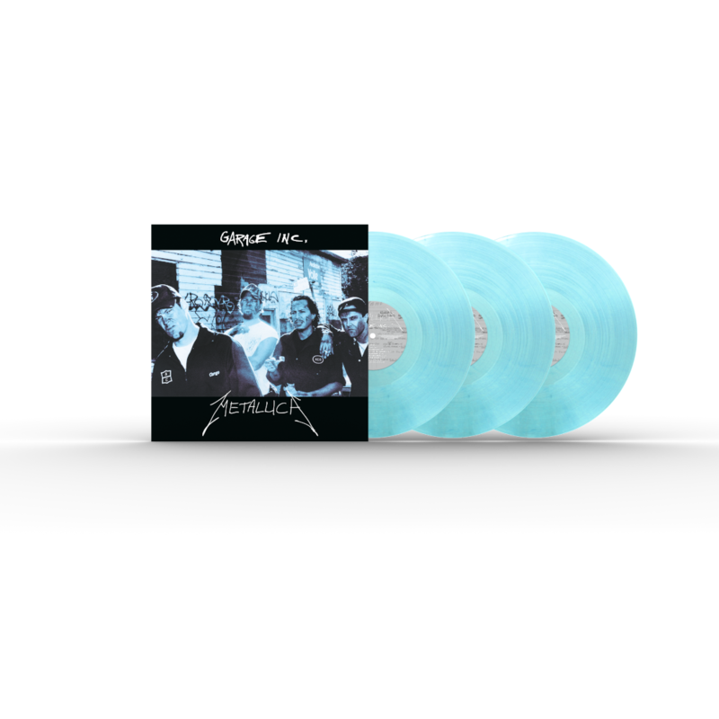 Garage Inc. von Metallica - 3LP - Limited ‘Fade To Blue’ Coloured Vinyl jetzt im uDiscover Store