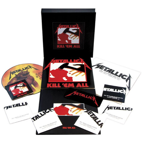 Kill 'Em All (Ltd.Remastered Deluxe Boxset) von Metallica - Boxset jetzt im uDiscover Store