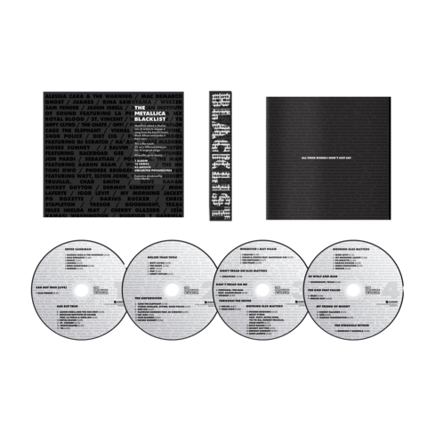 The Metallica Blacklist - 4CD von Metallica - 4CD jetzt im uDiscover Store