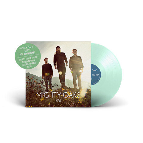 Howl (10th Anniversary) by Mighty Oaks - Exclusive Limited Coke Bottle Green Vinyl LP - shop now at uDiscover store