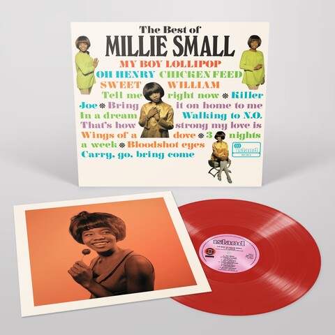 The Best Of Millie Small by Millie Small - Red LP - shop now at uDiscover store