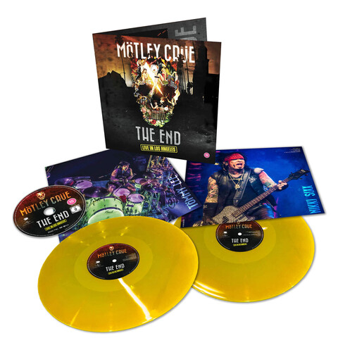 The End - Live in Los Angeles (Ltd. Coloured 2LP+DVD) von Mötley Crüe - 2LP+DVD jetzt im uDiscover Store