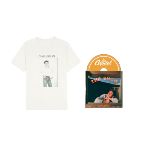 The Show - CD + Natural Photo T-Shirt International Bundle by Niall Horan - CD + Natural Photo T-Shirt - shop now at uDiscover store