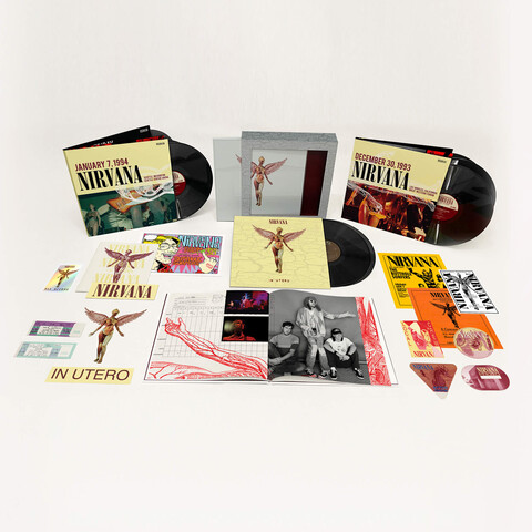 In Utero 30th Anniversary by Nirvana - Limited Super Deluxe 8LP - shop now at uDiscover store