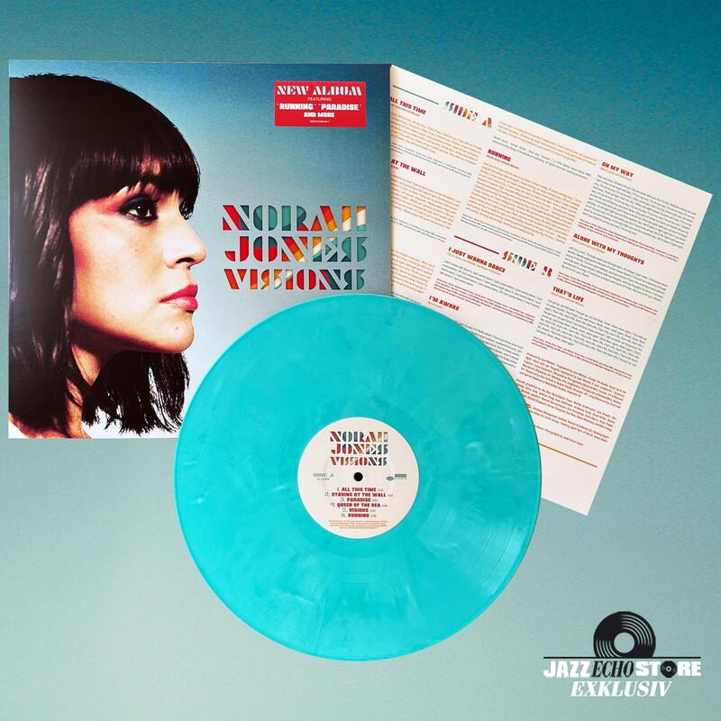 Visions by Norah Jones - Exclusive Teal Vinyl - shop now at uDiscover store