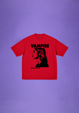 vampire t-shirt by Olivia Rodrigo - T-Shirt - shop now at uDiscover store