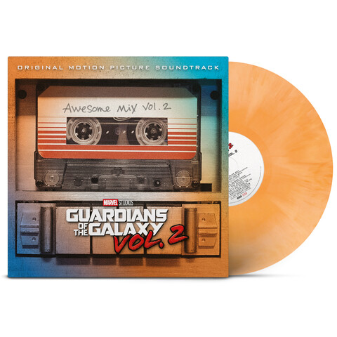 Guardians of the Galaxy Vol. 2: Awesome Mix Vol. 2 by Original Soundtrack - Orange Galaxy Effect Vinyl LP - shop now at uDiscover store