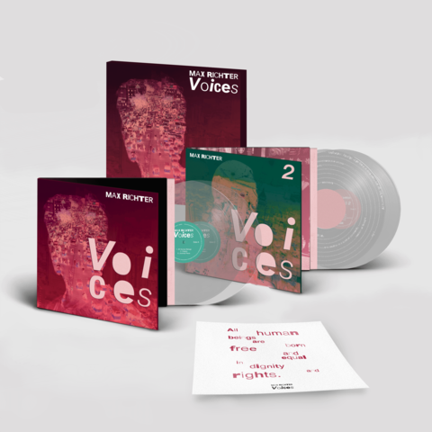 Voices 1&2 (Ltd. Clear 4LP Boxset) by Max Richter - Box set - shop now at uDiscover store