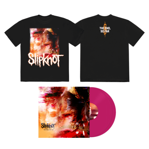 The End, So Far von Slipknot - Pink LP + T-Shirt II jetzt im uDiscover Store