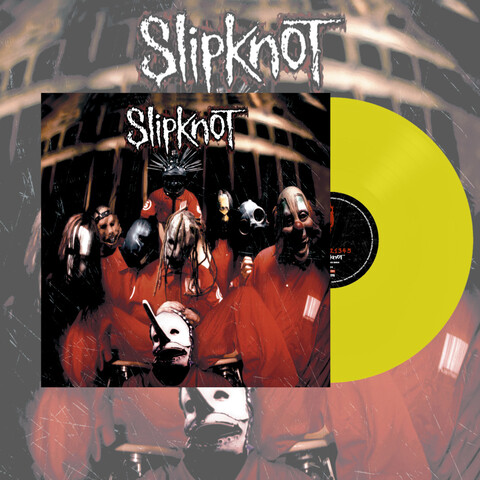 Self-titled by Slipknot - Yellow Vinyl - shop now at uDiscover store