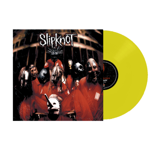 Self-titled by Slipknot - Yellow Vinyl - shop now at uDiscover store