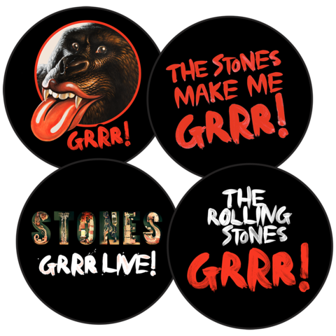 Stones "GRRR!" Live von The Rolling Stones - Untersetzer jetzt im uDiscover Store