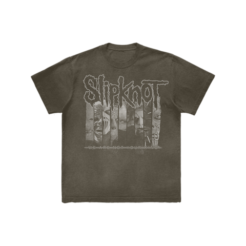 We Are Not Your Kind by Slipknot - washed tee - shop now at uDiscover store