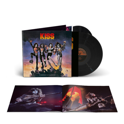 Destroyer 45 von KISS - Deluxe Edition 2LP 180g Black Vinyl jetzt im uDiscover Store