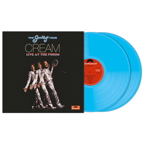Goodbye Tour - Live At The Los Angeles Forum 1968 (Ltd. Colour 2LP) von Cream - 2LP jetzt im uDiscover Store
