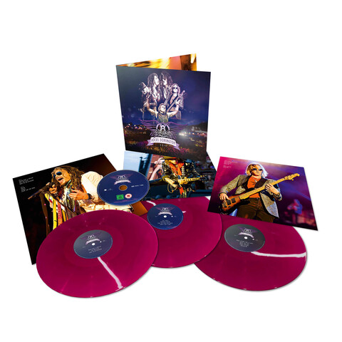 Rocks Donington 2014 (Ltd. Coloured 3LP+DVD) von Aerosmith - 3LP Coloured jetzt im uDiscover Store