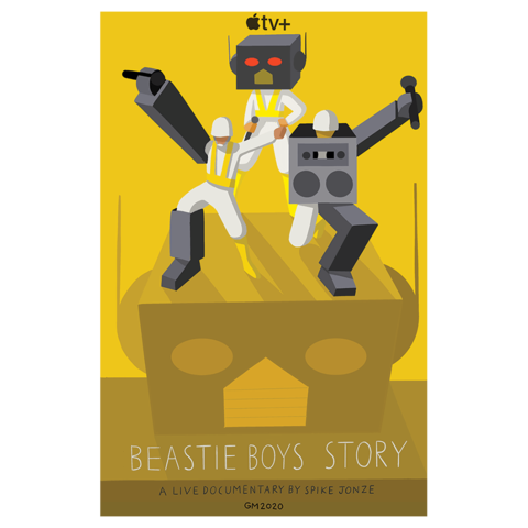 Beastie Boys Story "Robot" by Beastie Boys - Poster - shop now at uDiscover store