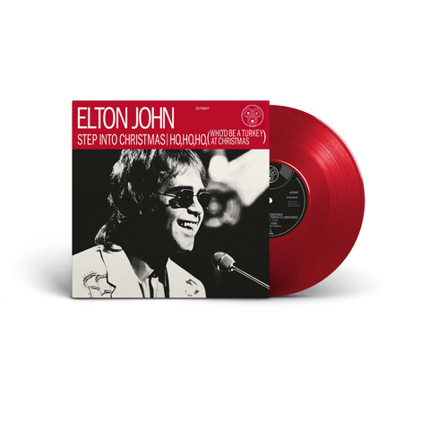 Step Into Christmas by Elton John - Limited Red 10" - shop now at uDiscover store