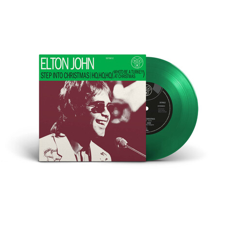 Step Into Christmas by Elton John - Exclusive Limited Green 7" - shop now at uDiscover store