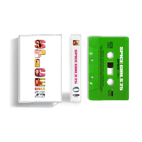 Spice (25th Anniversary) (Exclusive 'Scary' Light Green Coloured Cassette) by Spice Girls - cassette - shop now at uDiscover store