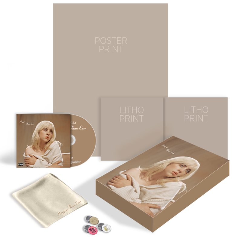 'Happier Than Ever' Boxset by Billie Eilish - Box - shop now at uDiscover store