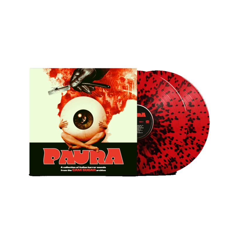 Paura - A Collection Of Italian Horror Sounds by Various Artists - Ltd. Splatter 2LP - shop now at uDiscover store