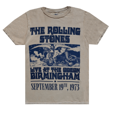 Vintage Birmingham '73 Tour by The Rolling Stones - T-Shirt - shop now at uDiscover store
