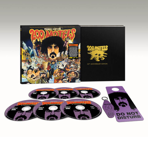 200 Motels - Original Motion Picture Soundtrack (50th Anniversary) by Frank Zappa - Ltd. Super Deluxe 6CD Boxset - shop now at uDiscover store