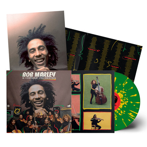 Bob Marley & The Chineke! Orchestra by Bob Marley - Exclusive Splatter Vinyl LP + Poster - shop now at uDiscover store