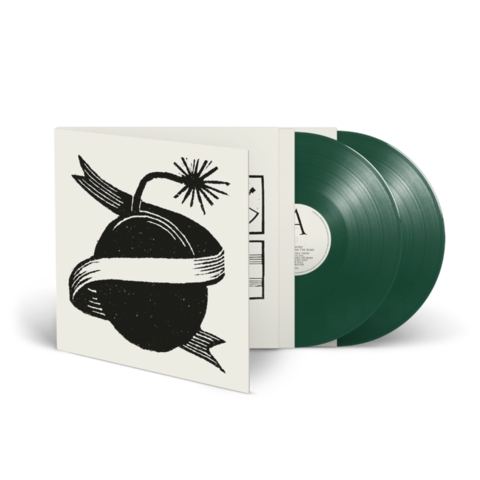 Ribbon Around The Bomb by Blossoms - Dark Green 2LP - shop now at uDiscover store