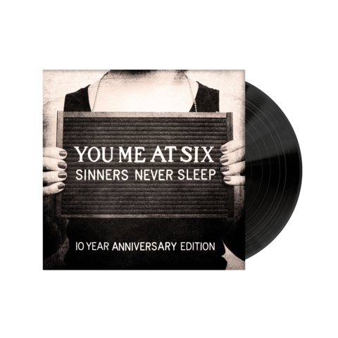 Sinners Never Sleep (10th Anniversary) von You Me At Six - LP jetzt im uDiscover Store