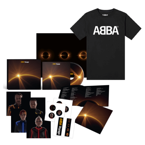 Voyage (Deluxe Box + T-Shirt) von ABBA - Deluxe Box + T-Shirt jetzt im uDiscover Store