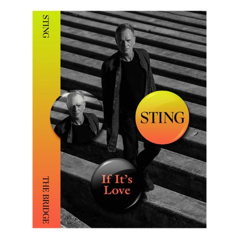 If it's love by Sting - Button set - shop now at uDiscover store