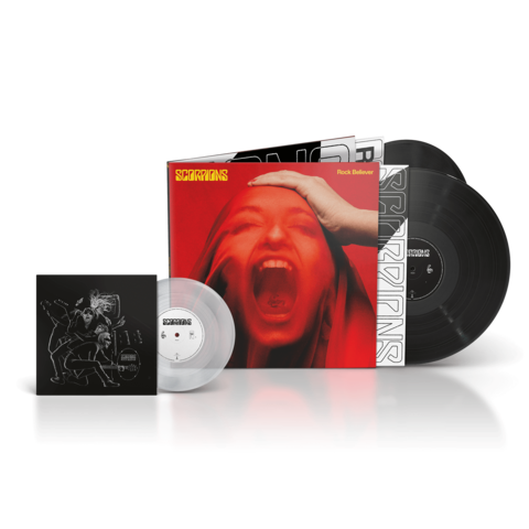 Rock Believer by Scorpions - Ltd. 2LP + Clear 7'' - shop now at uDiscover store